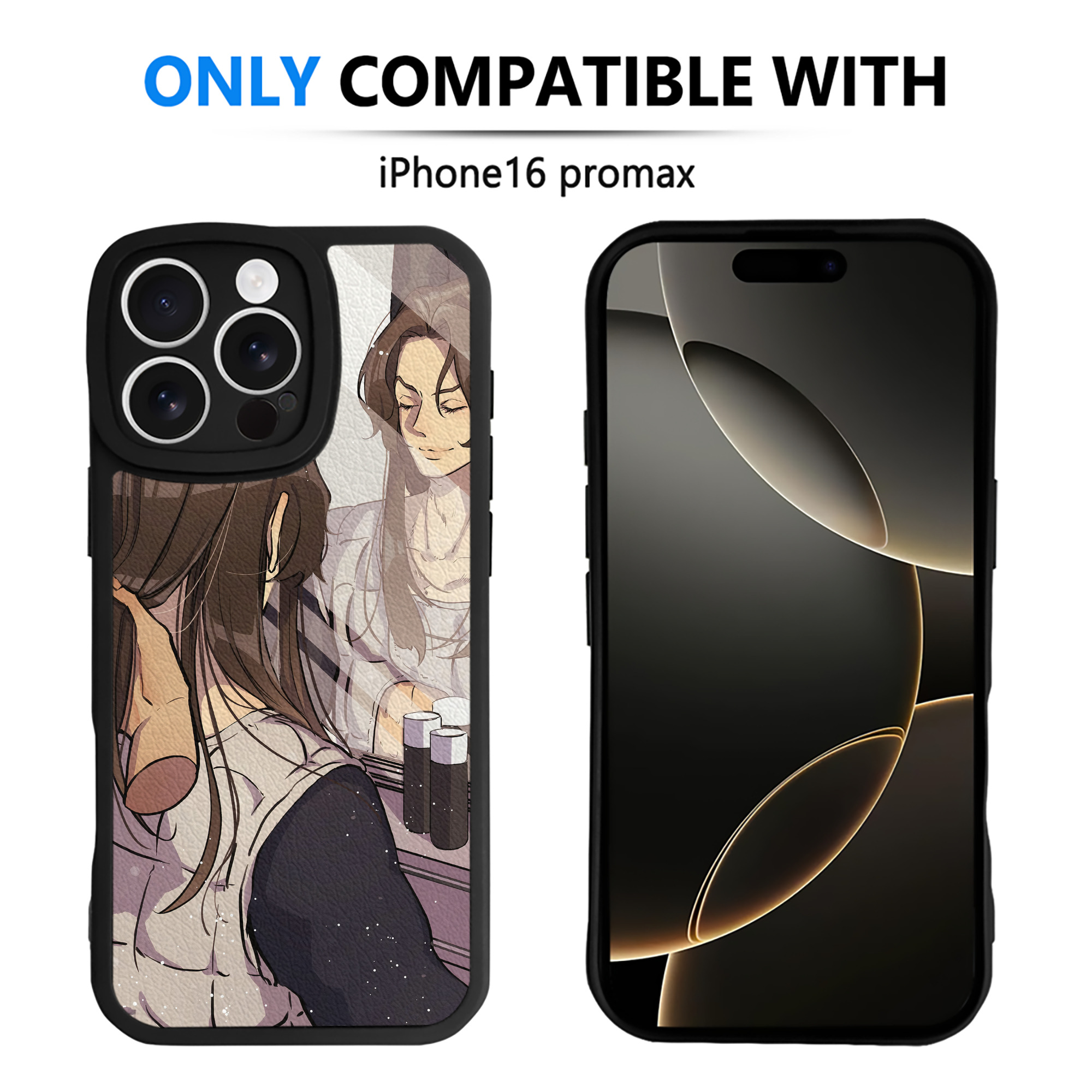 （画像用） ジョジョの奇妙な冒険 JoJo's Bizarre Adventure 【iPhone 16シリーズ対応】シリコンスマホケース（レザー調） 材質：シリコン